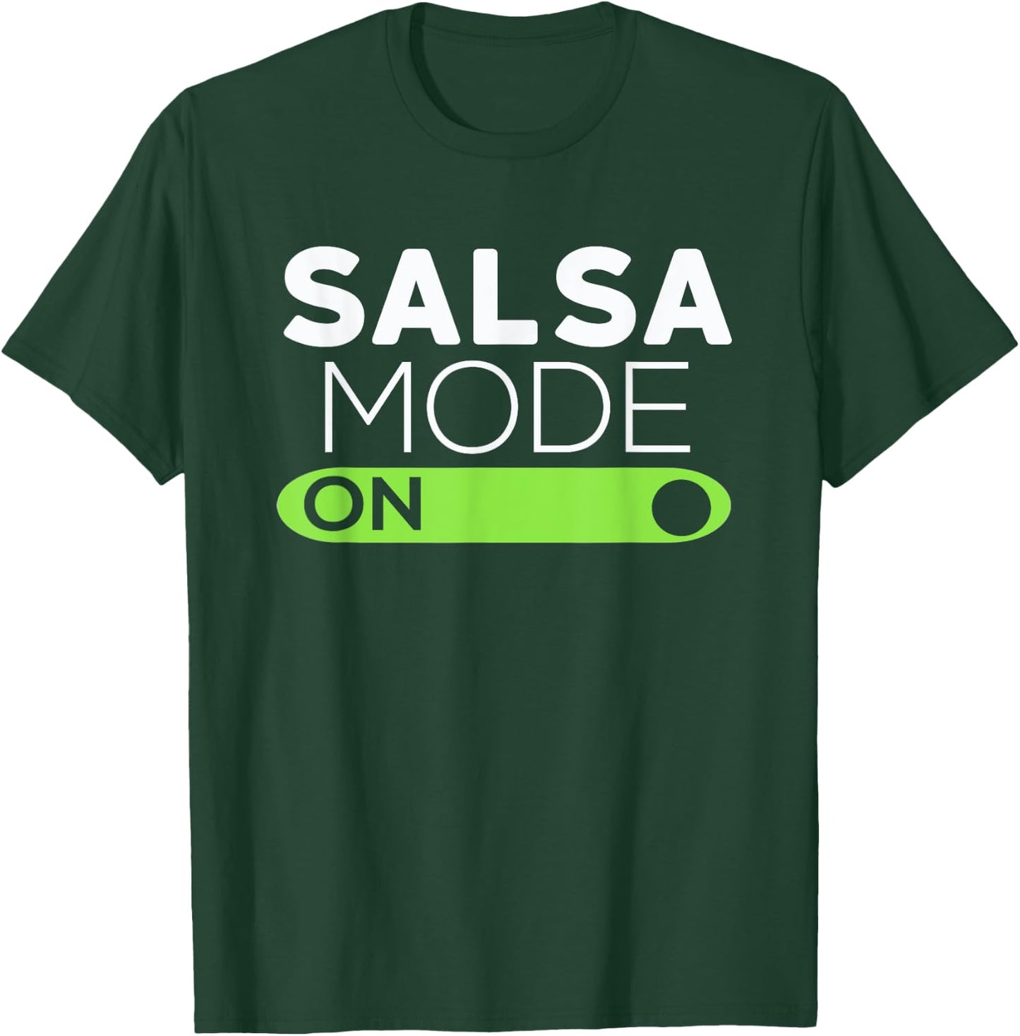 Kids Salsa Mode On Shirt - Funny Dancing Shirt 6 Black T-Shirt - T-Shirt | Forest
