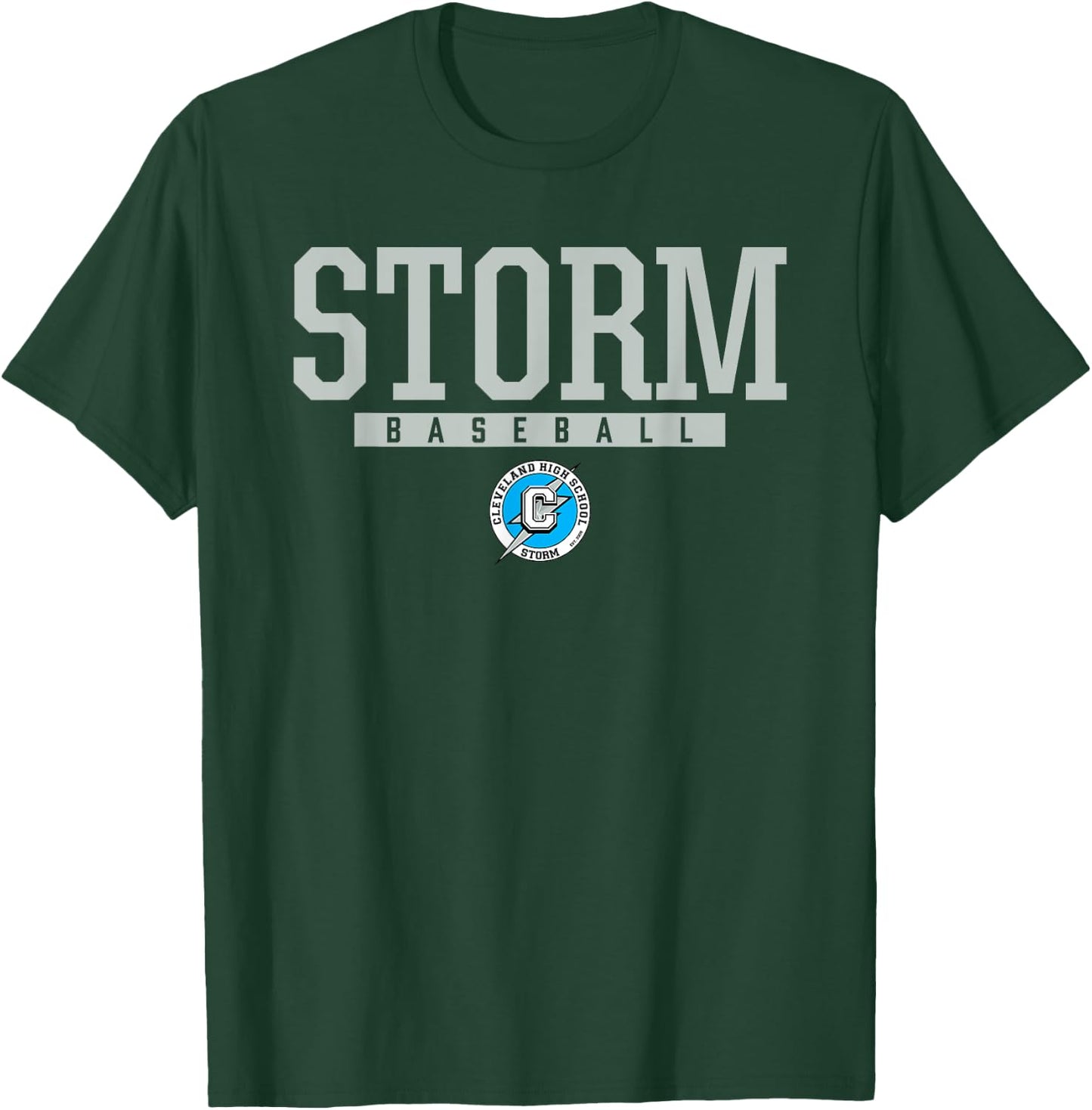 Cleveland Storm Logo Baseball HS T-Shirt - T-Shirt | Forest
