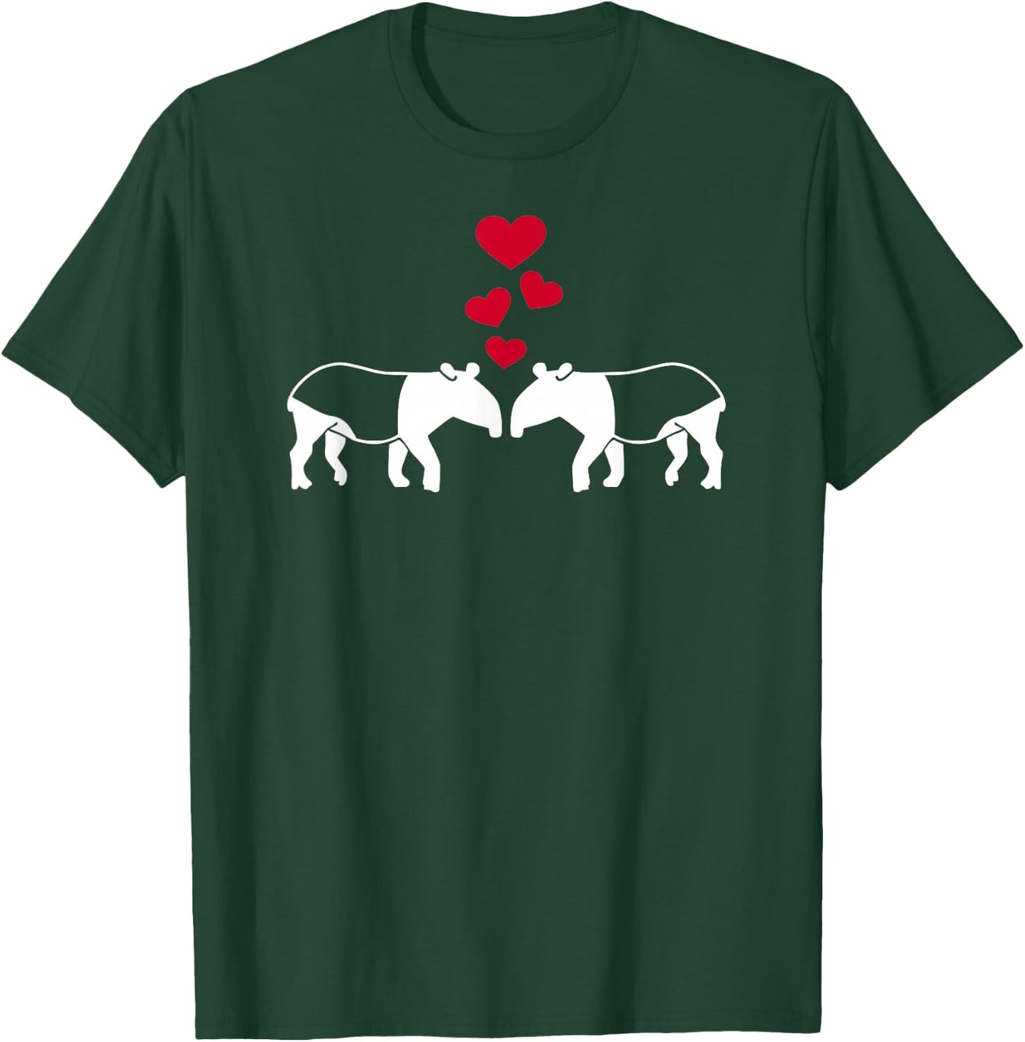 Tapir in love T-Shirt - T-Shirt | Forest