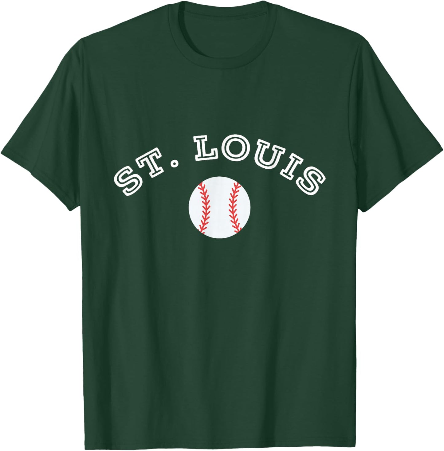 St. Louis Baseball, Cardinal T-Shirt - T-Shirt | Forest