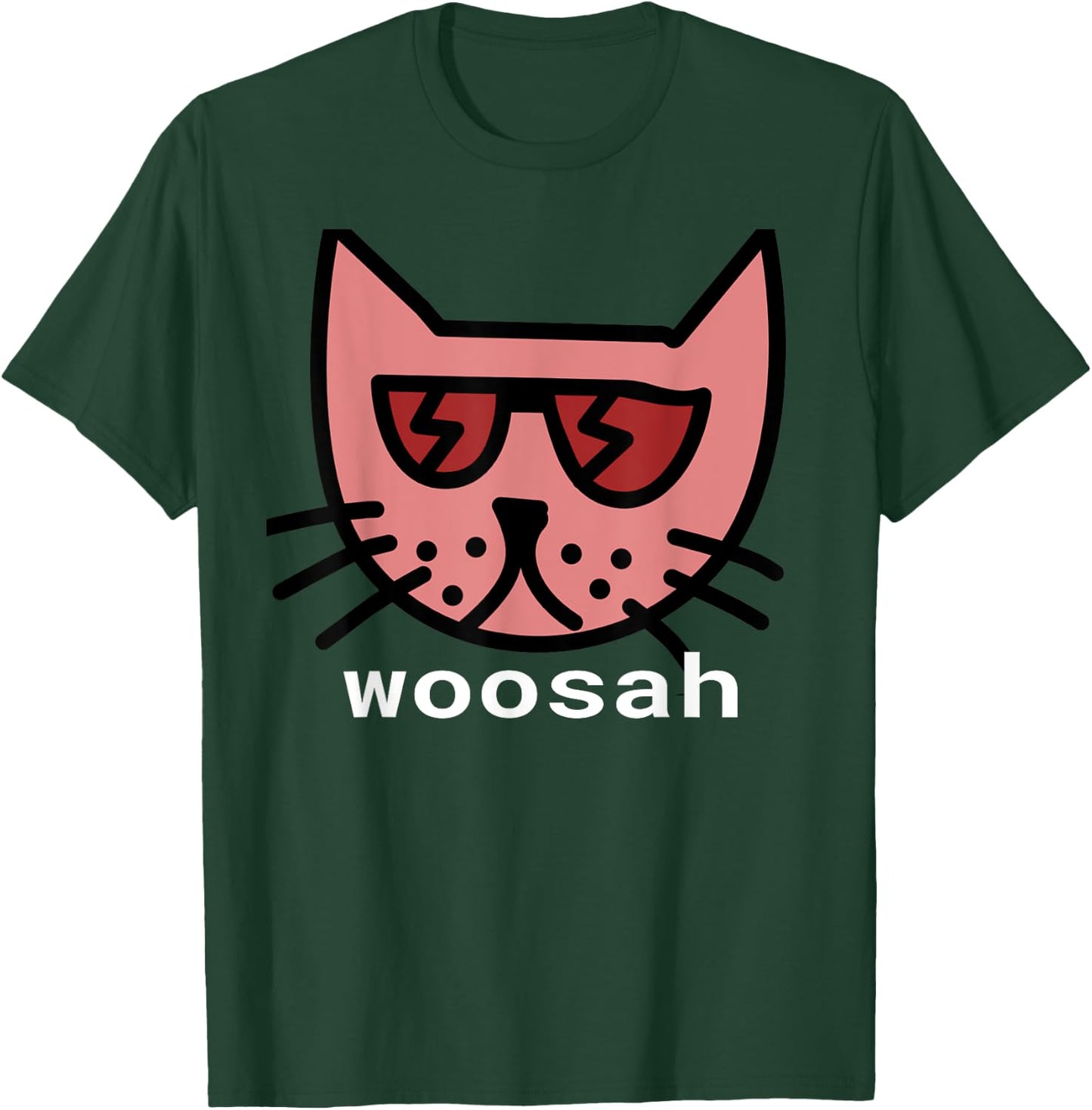 Woosah Calm Yoga Exhale Shirt T-Shirt - T-Shirt | Forest
