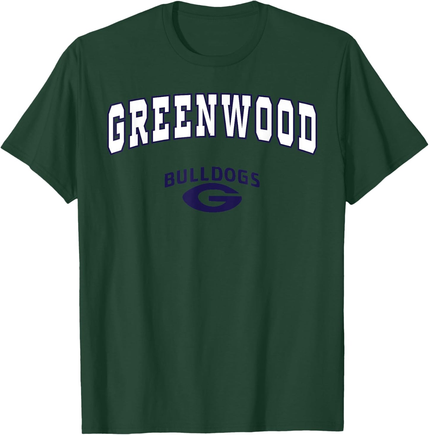 Greenwood High School Bulldogs C2 T-Shirt - T-Shirt | Forest