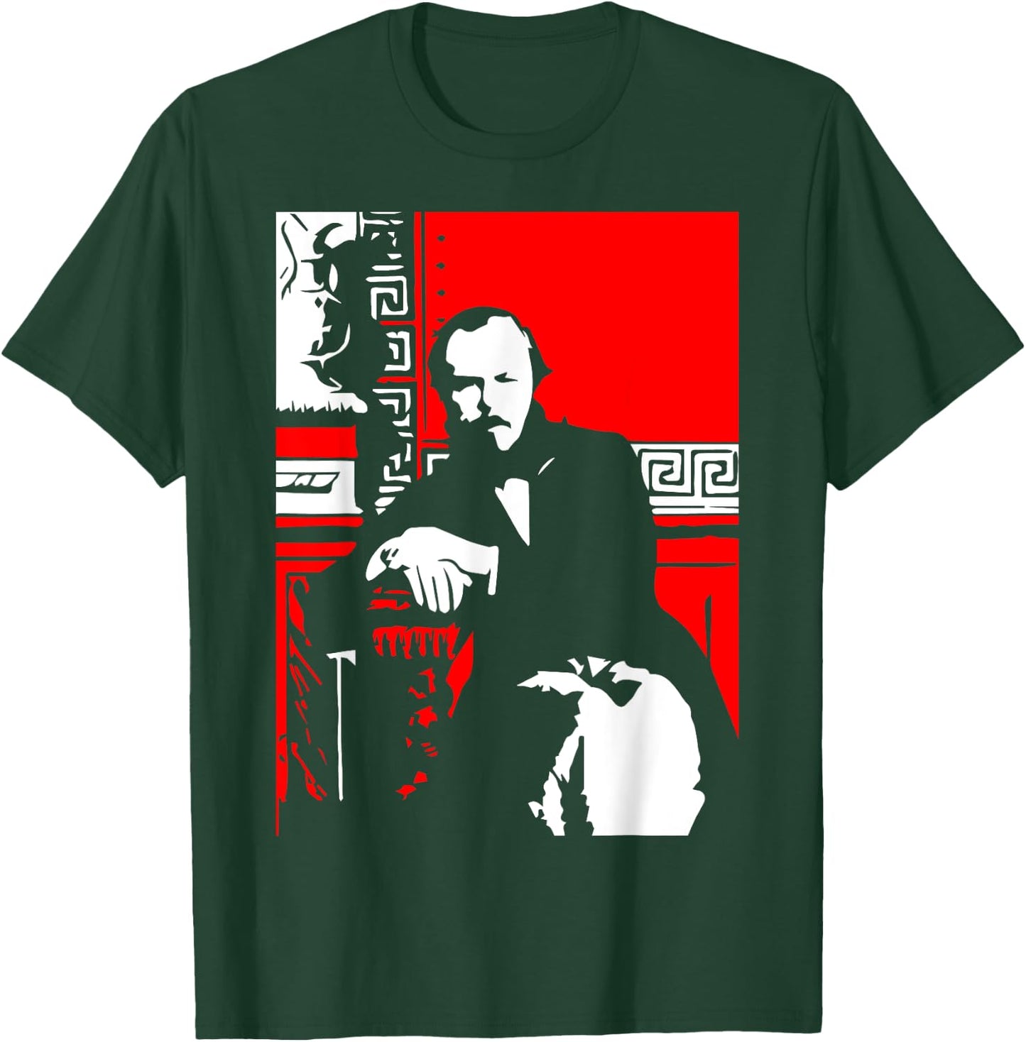 Fyodor Dostoevsky Russian Literature Lit Major Gift T-Shirt - T-Shirt | Forest