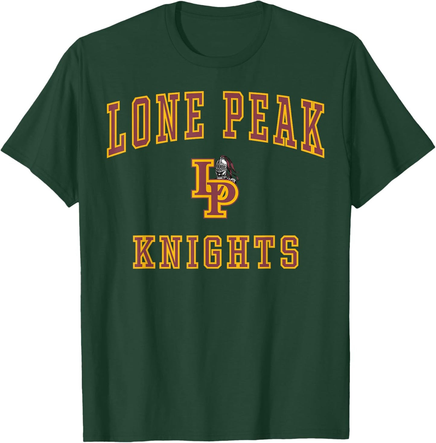 Lone Peak High School Knights C1 T-Shirt - T-Shirt | Forest