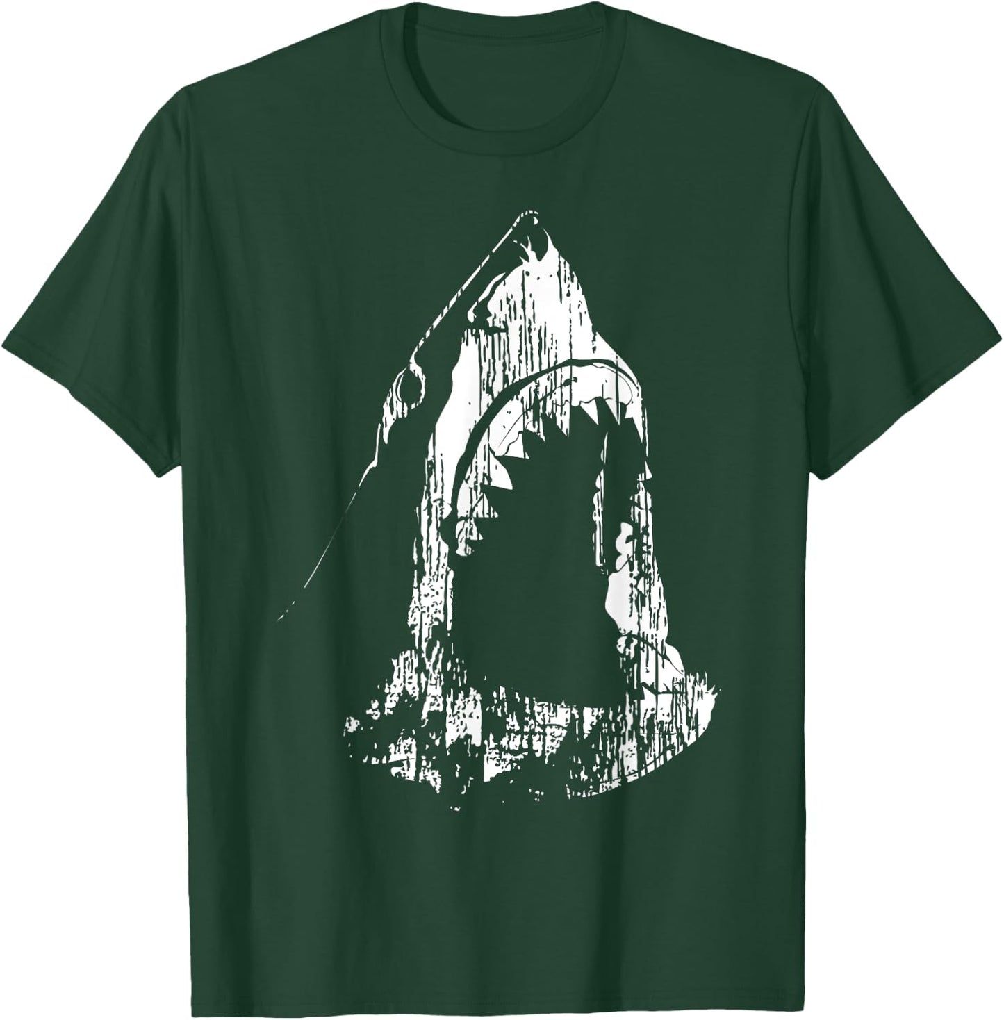 Cool Shark Graphic Sketch for Boys T-Shirt - T-Shirt | Forest