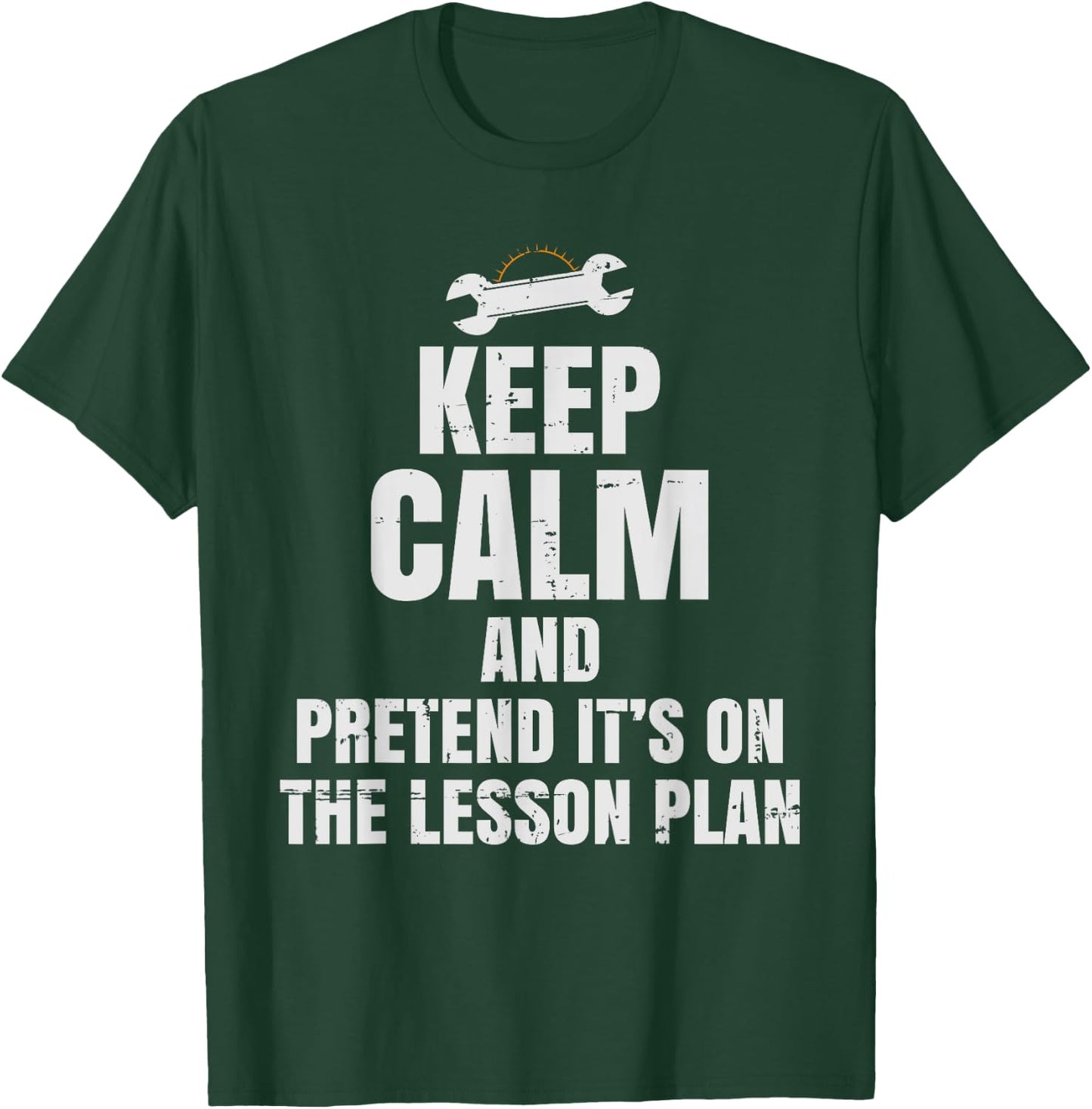 Auto Mechanics Teacher - Pretend It's On The Lesson Plan Women Kids T-Shirt - T-Shirt | Forest