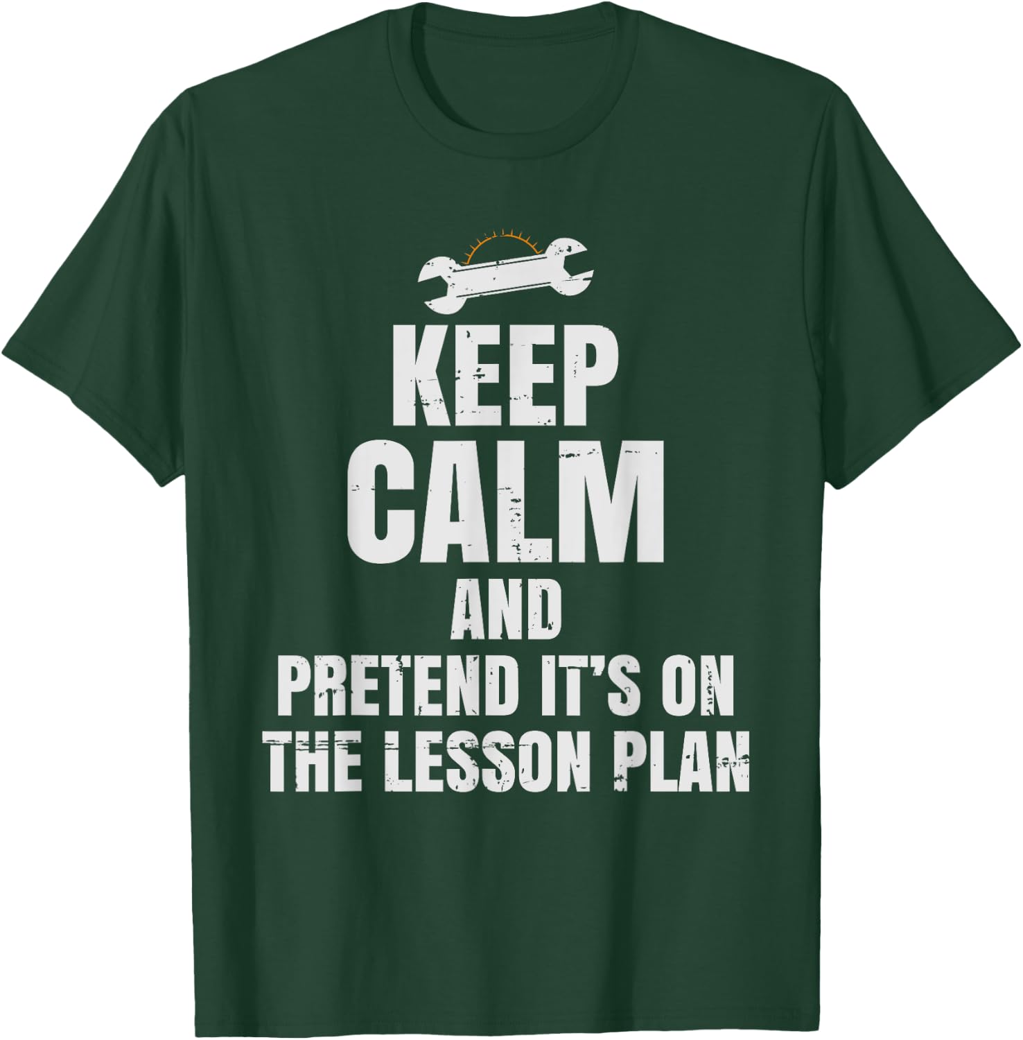 Auto Mechanics Teacher - Pretend It's On The Lesson Plan Women Kids T-Shirt - T-Shirt | Forest