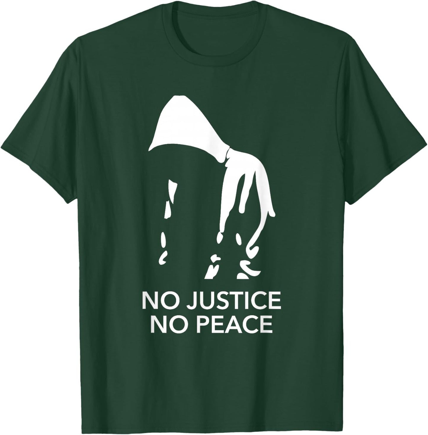 No Justice No Peace Black Lives Matter Shirt T-Shirt - T-Shirt | Forest