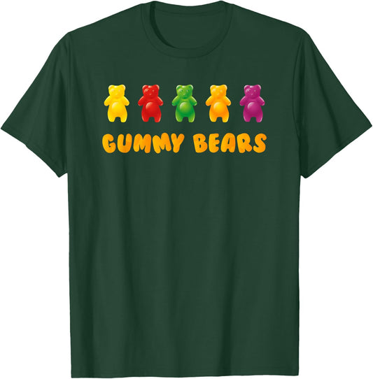 Gummy Bear My Spirit Animal Gummy Bear Funny Gift T-Shirt - T-Shirt | Forest