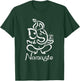 Namaste Ganesh Yoga with Vintage Indian Elephant Design T-Shirt - T-Shirt | Forest