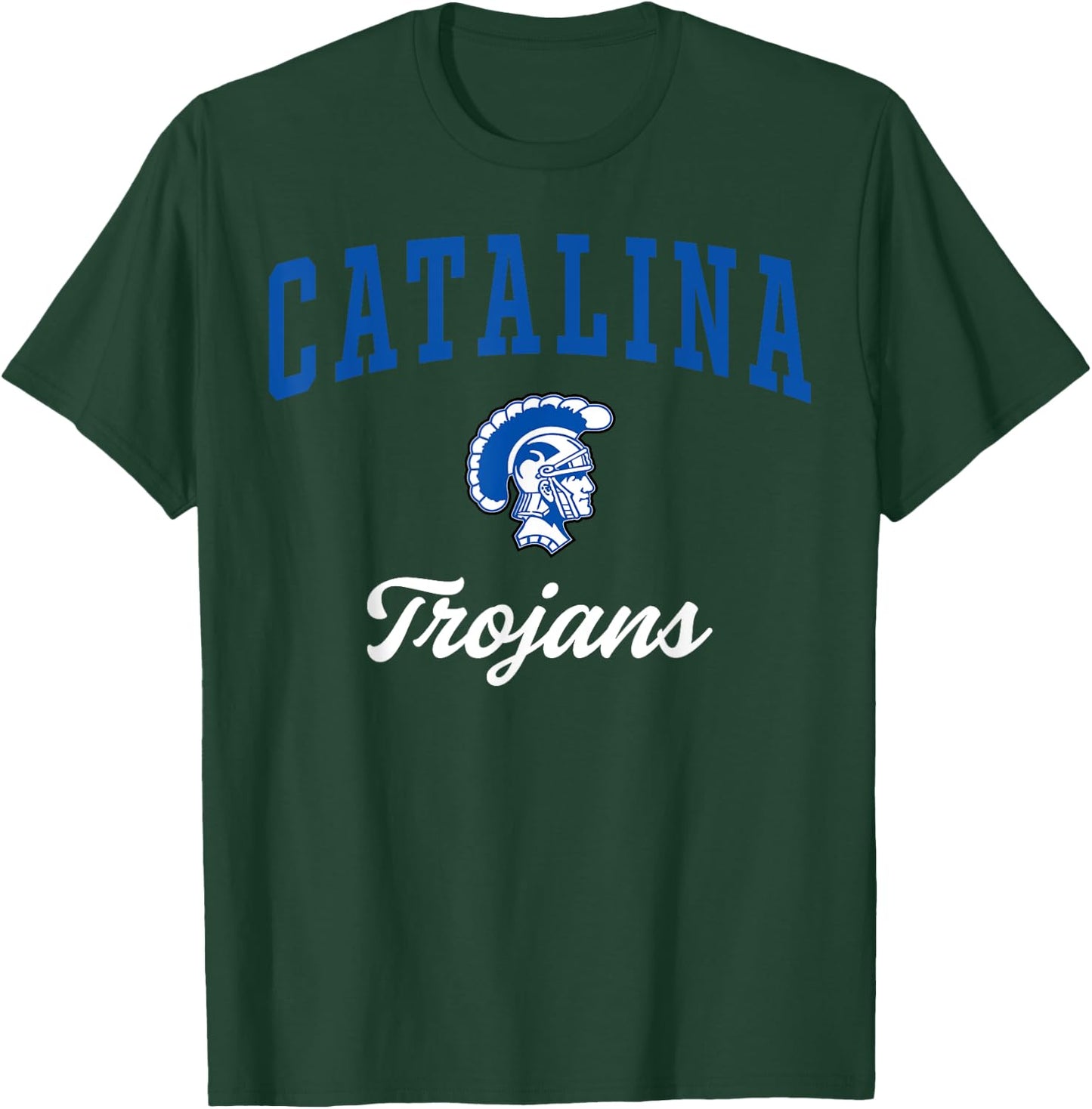 Catalina Magnet High School Trojans C3 T-Shirt - T-Shirt | Forest