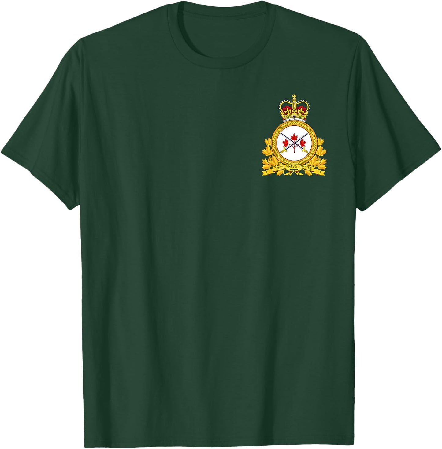Canadian Army Military Armed Forces Veteran T-Shirt - T-Shirt | Forest