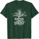 Rooted in Christ Christian Faith and Love in God T-Shirt - T-Shirt | Forest