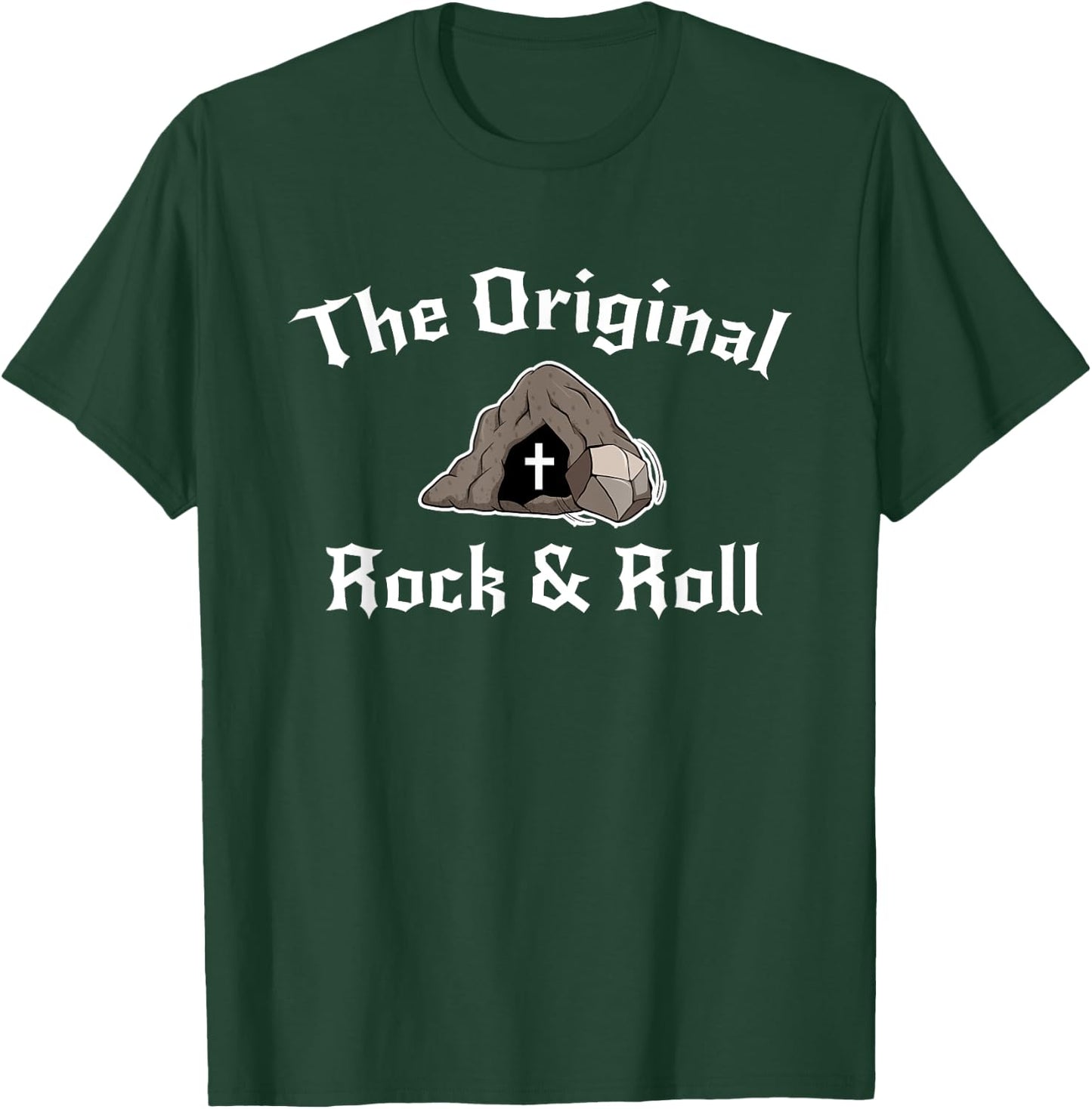 The Original Rock and Roll Christian Jesus Resurrection T-Shirt - T-Shirt | Forest