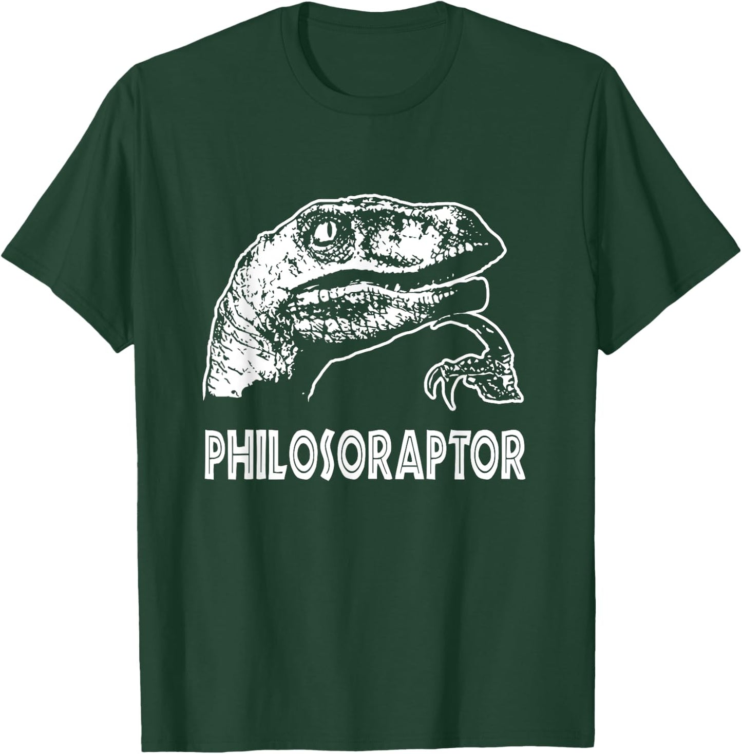 Philosoraptor T-Shirt - T-Shirt | Forest