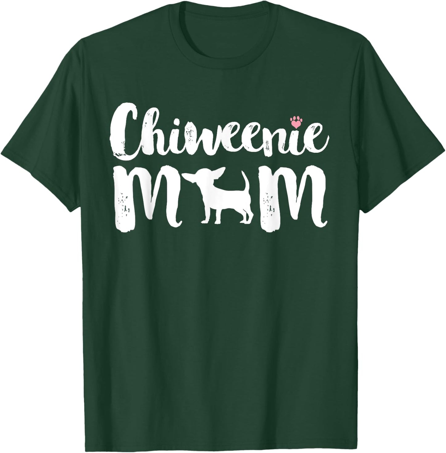 Chiweenie Mom, Chiweenie Owners Love Mothers Day Gift T-Shirt - T-Shirt | Forest