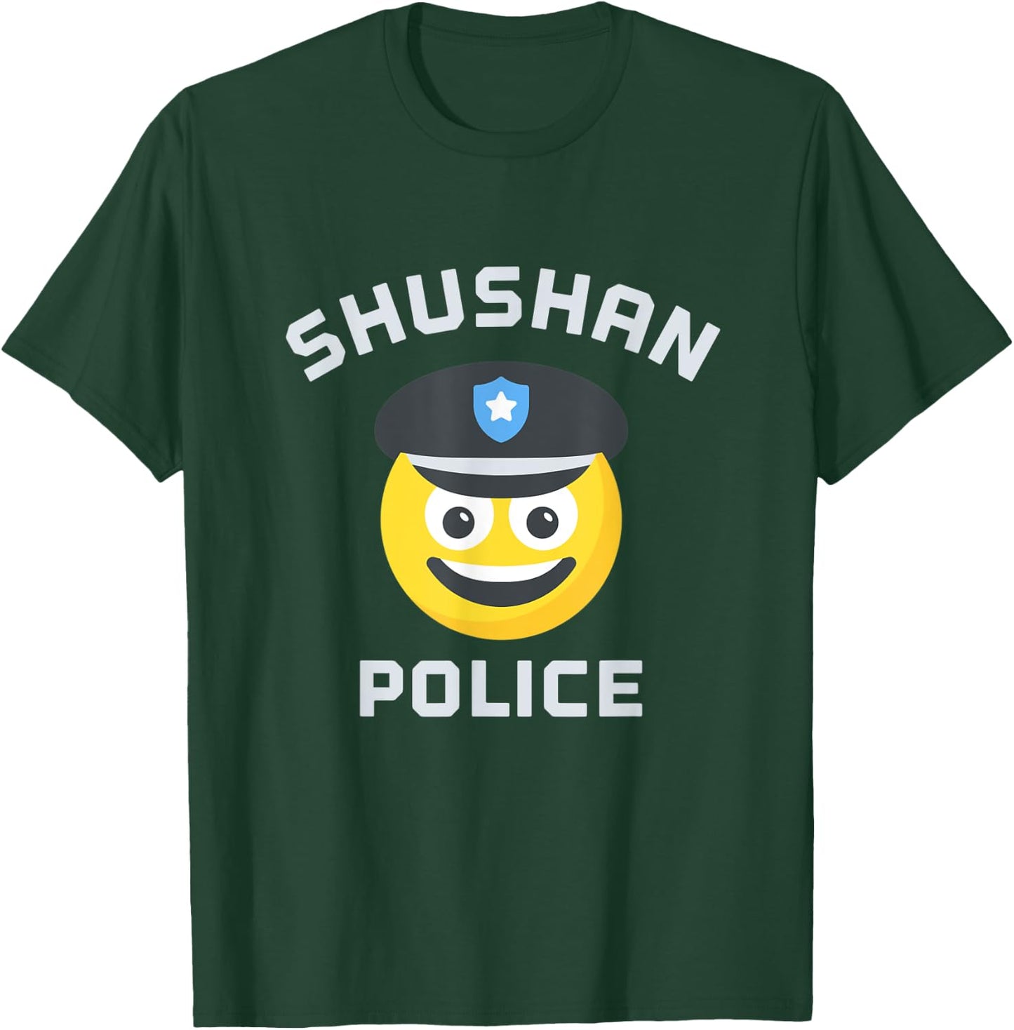 Purim Costume Humorous Jewish Shirt Shushan Police Gift T-Shirt - T-Shirt | Forest