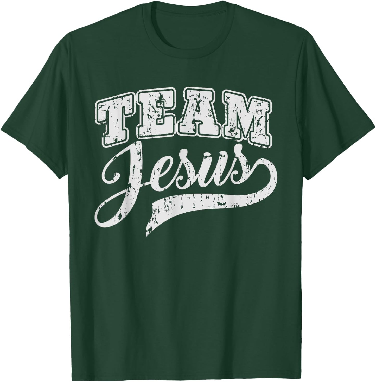 Team Jesus Christian Women Kids Funny T Shirt T-Shirt - T-Shirt | Forest