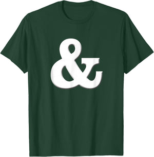 Letter Ampersand & halloween shirt T-Shirt - T-Shirt | Forest