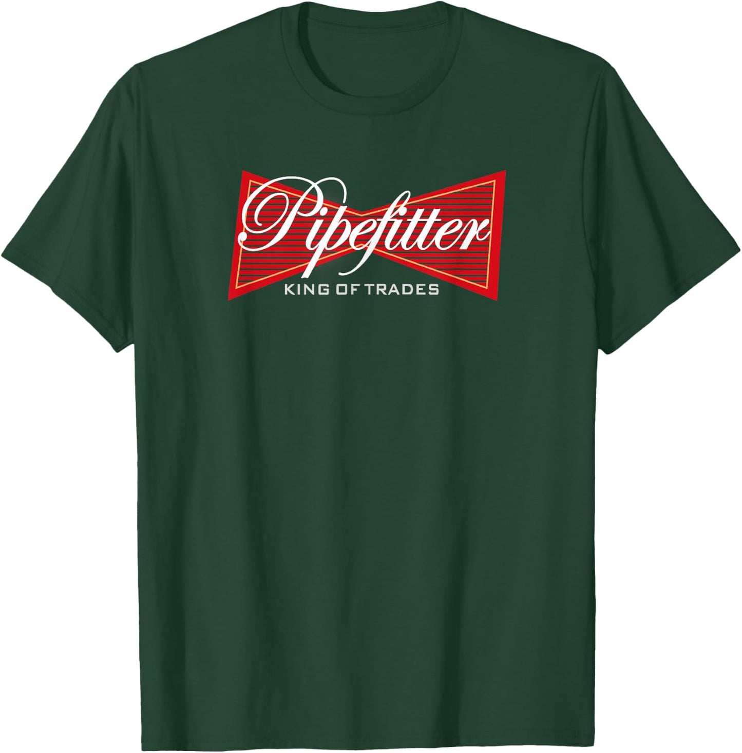Steamfitter Pipefitter Gift Piping Fitter T-Shirt - T-Shirt | Forest