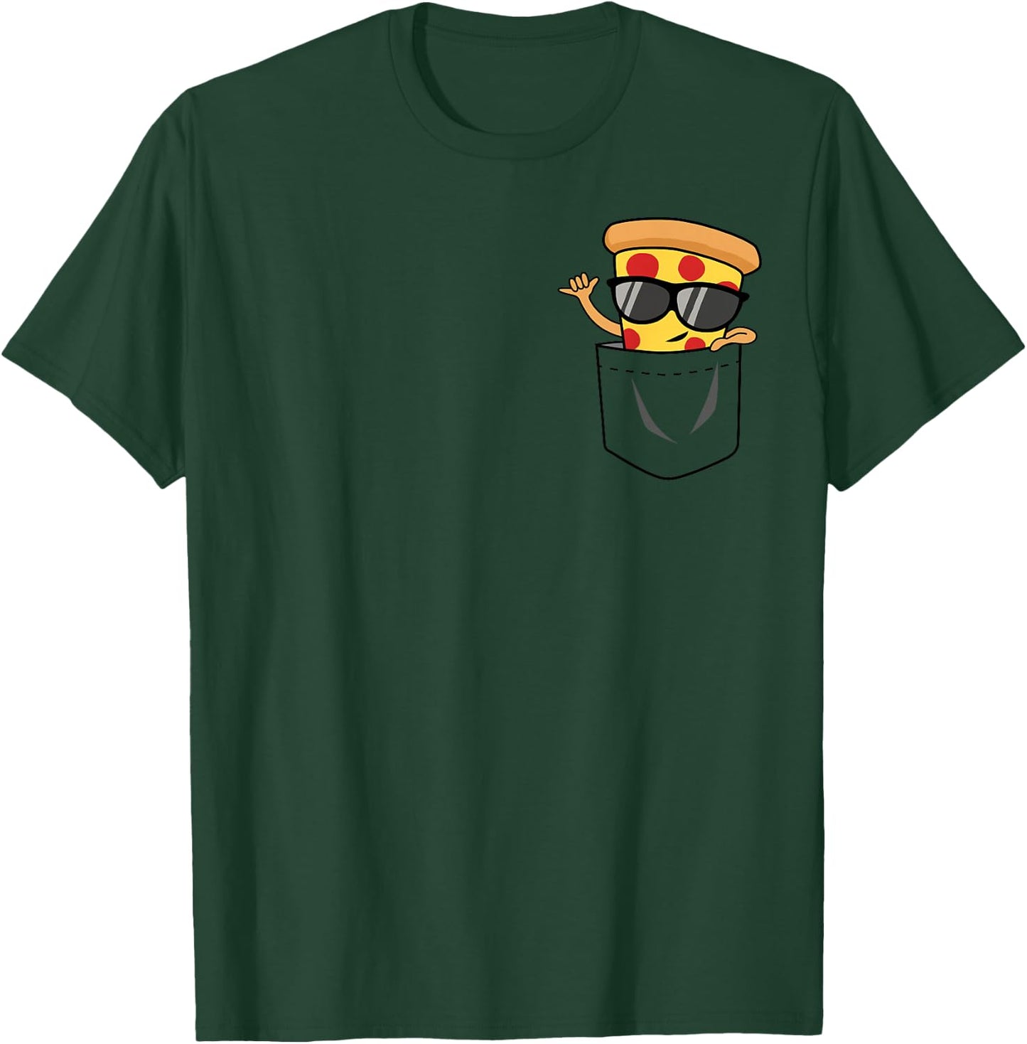 Awesome Pizza in A Pocket T-Shirt - T-Shirt | Forest