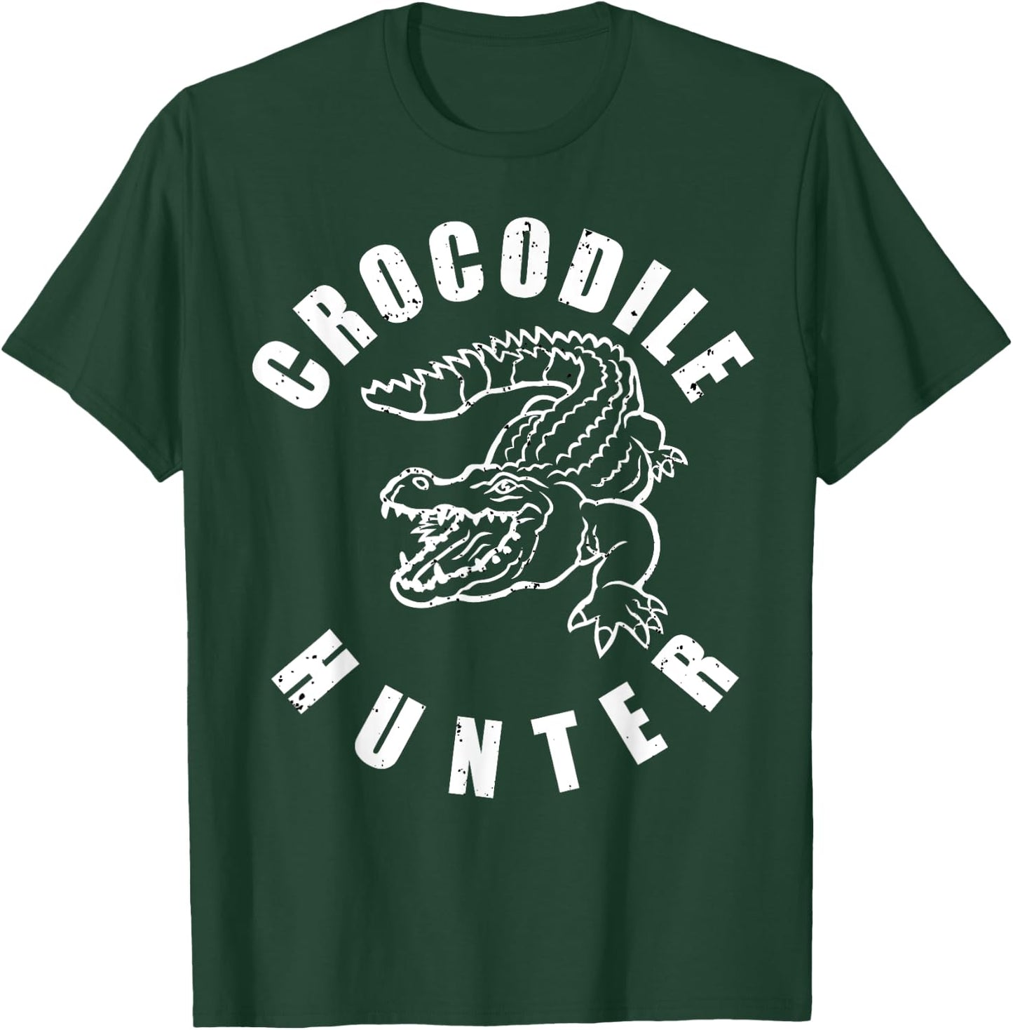 Crocodile Hunter Shirt Reptile Huntsman T-Shirt - T-Shirt | Forest