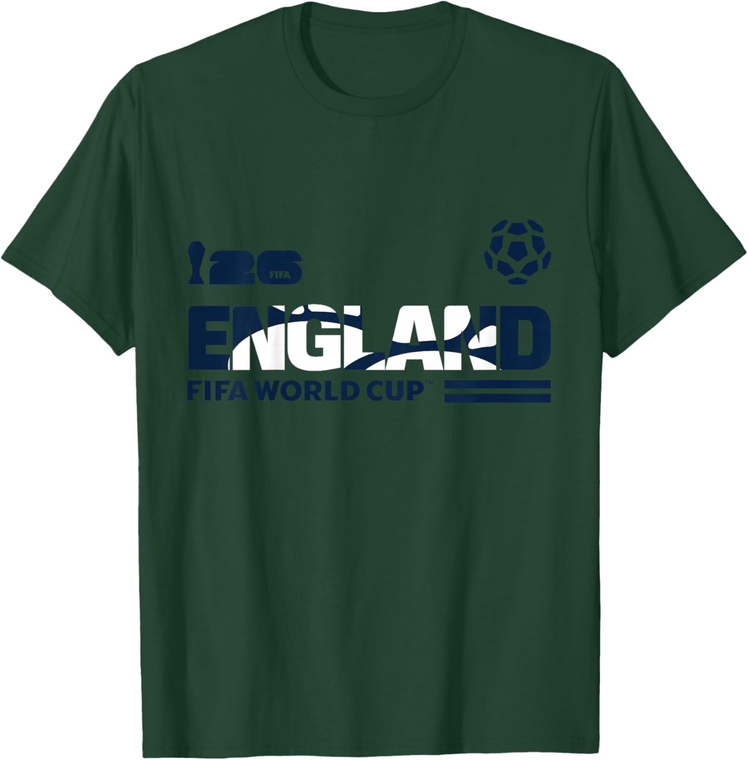 Kids FIFA World CUP26 Qualifier England T-Shirt - T-Shirt | Forest