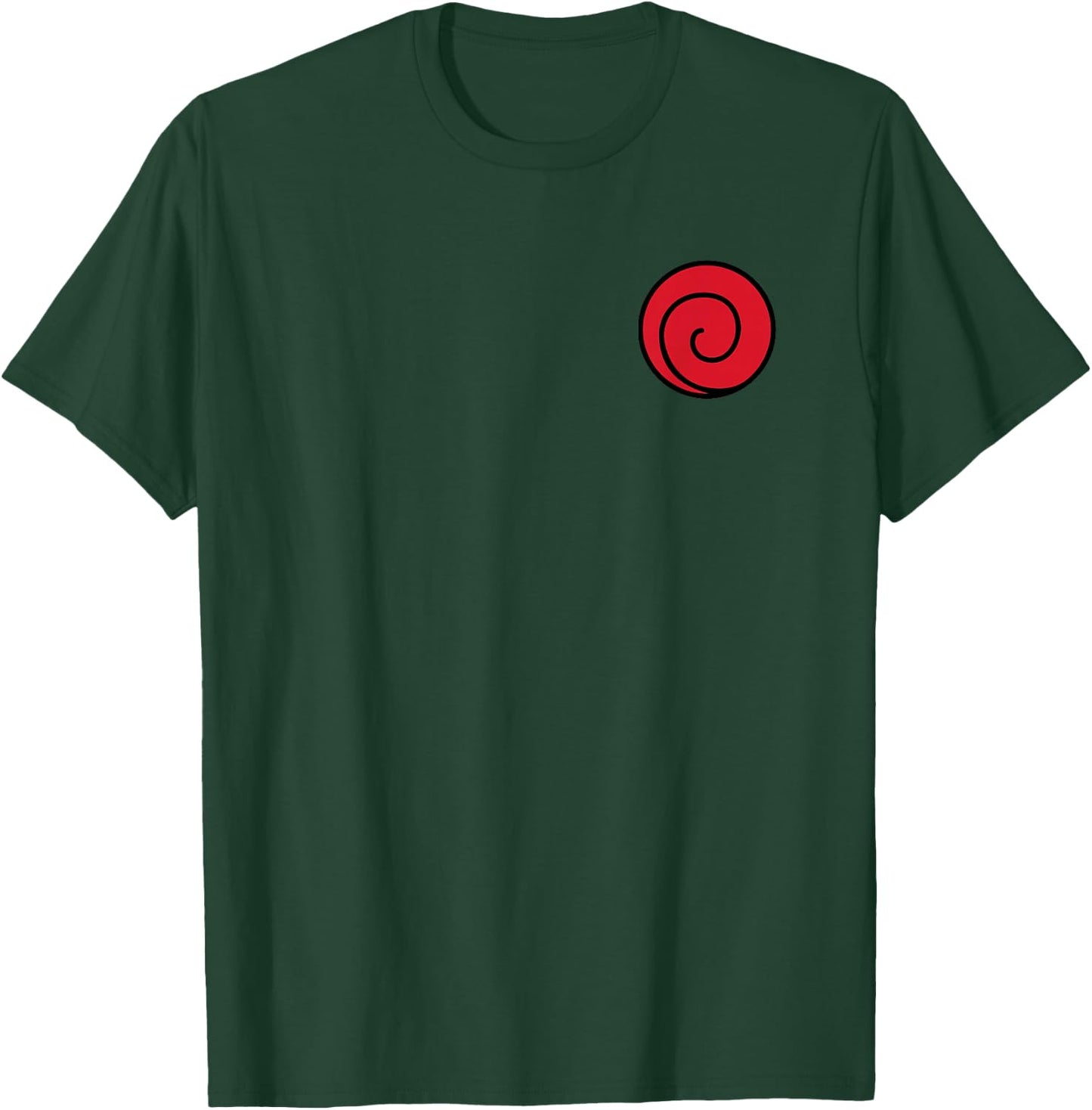 Naruto Shippuden Kakashi Cosplay Front and Back Anime T-Shirt - T-Shirt | Forest