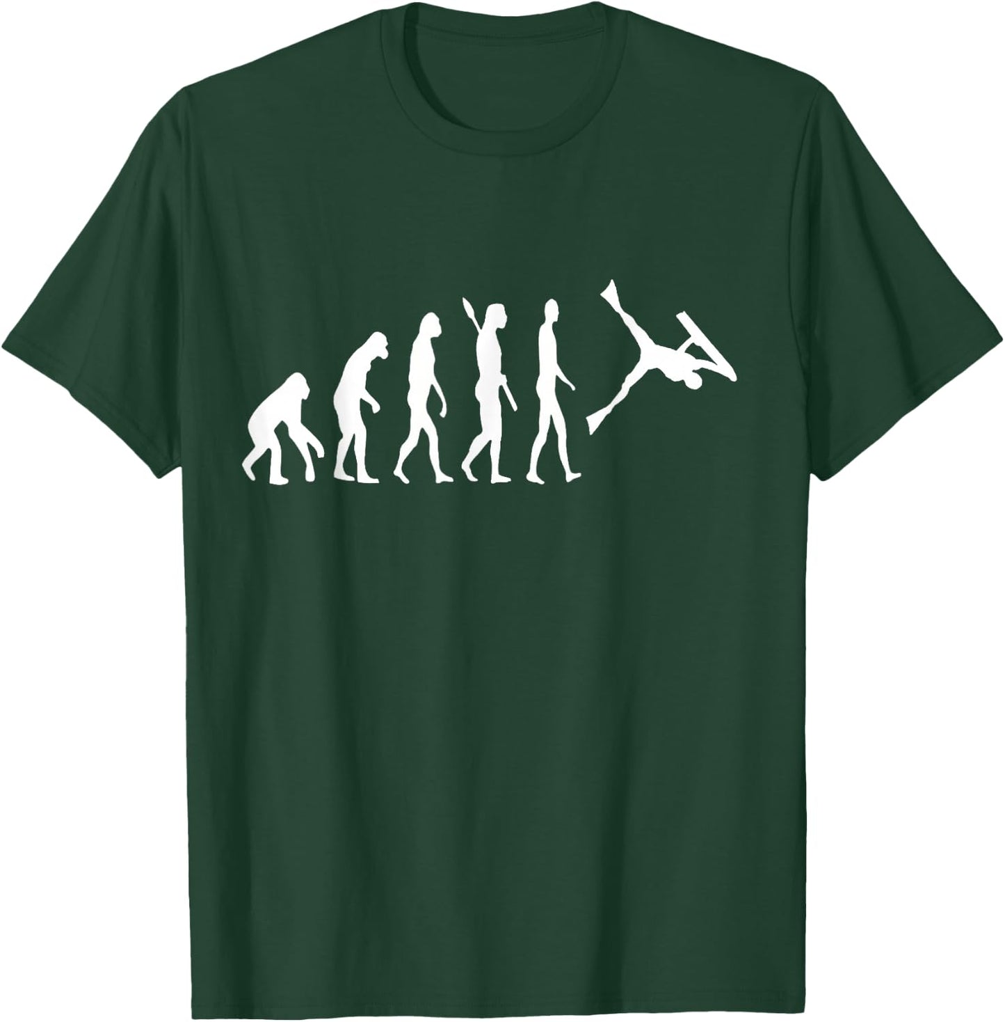 Bodyboarder Evolution Bodyboarding Surfing Watersport T-Shirt - T-Shirt | Forest