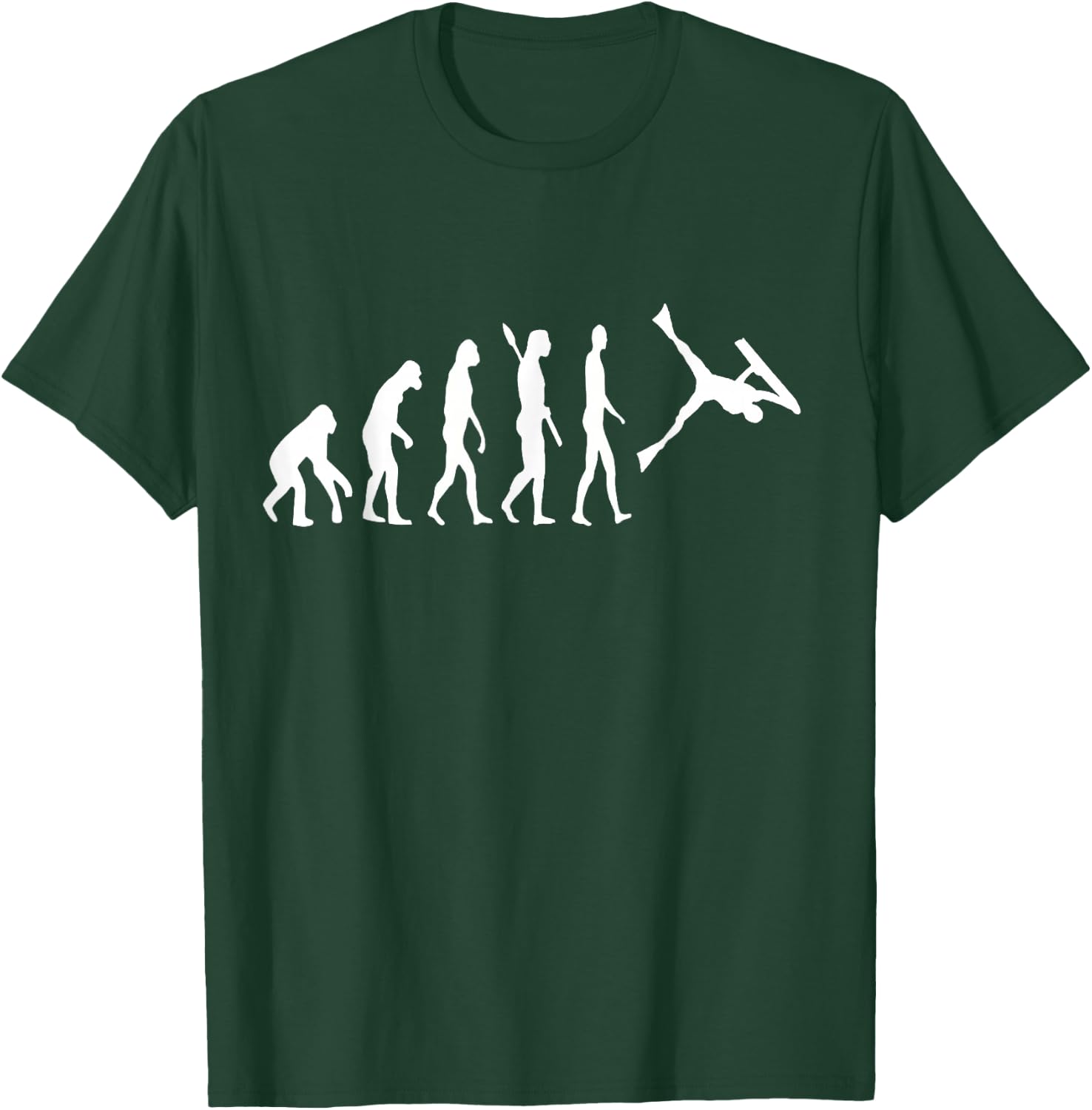 Bodyboarder Evolution Bodyboarding Surfing Watersport T-Shirt - T-Shirt | Forest