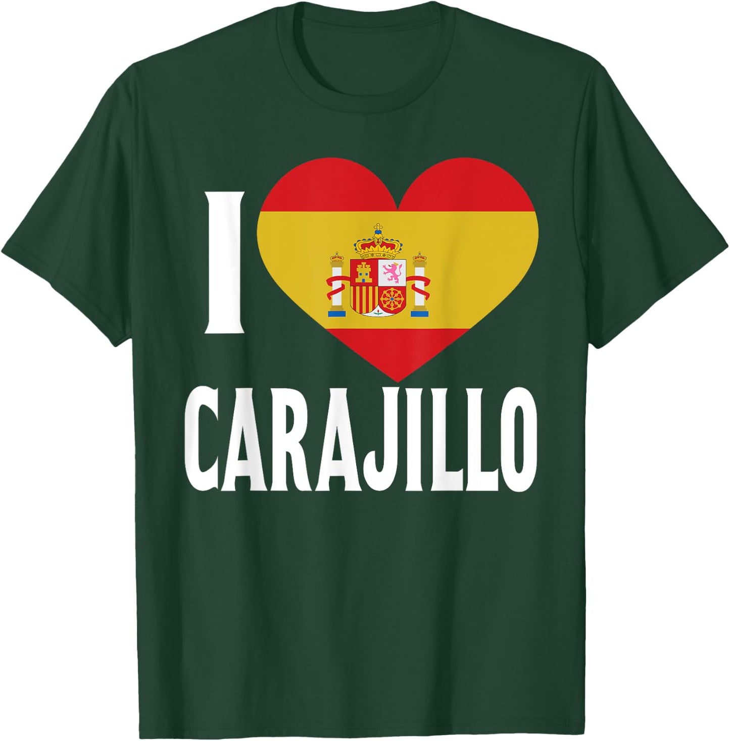 Carajillo I Love Spanish Drinking T-Shirt - T-Shirt | Forest