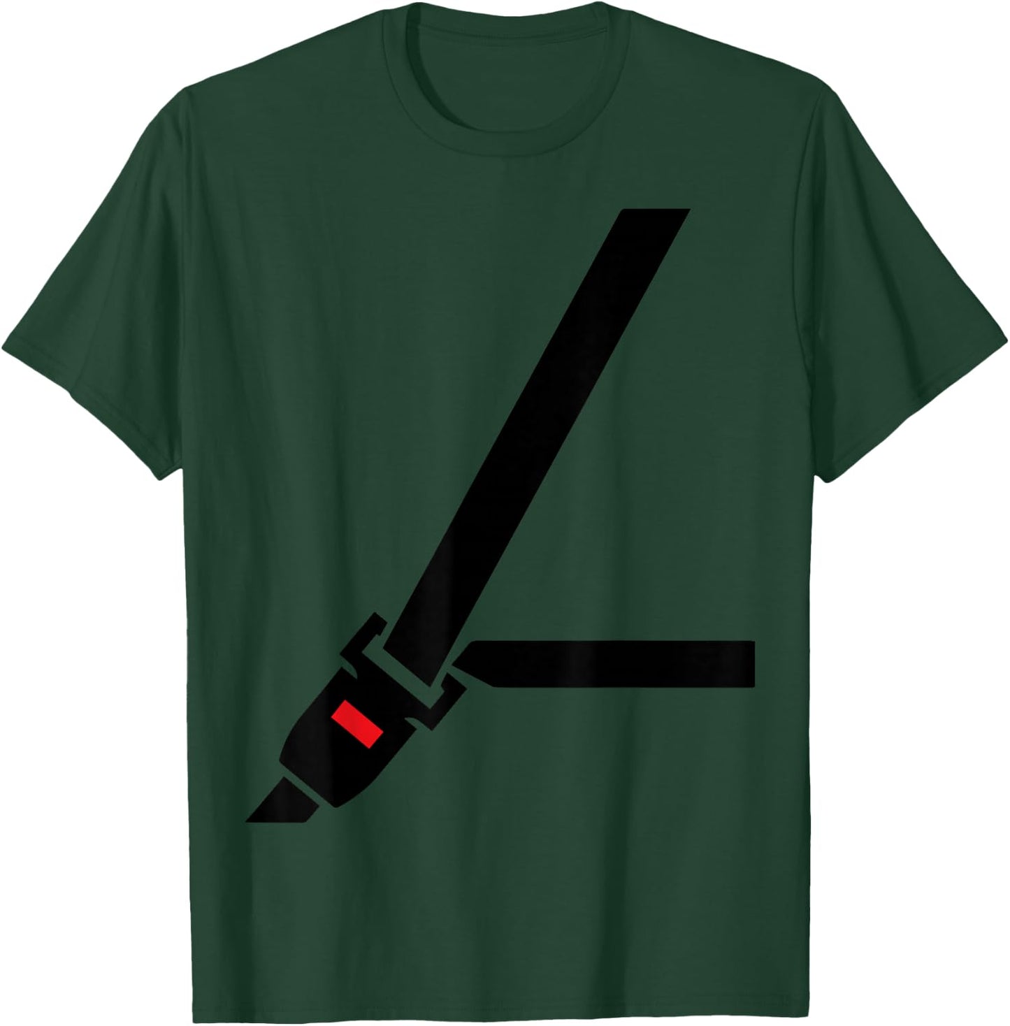 Seat Belt , Women and Kids Funny Fake Seatbelt T-Shirt - T-Shirt | Forest