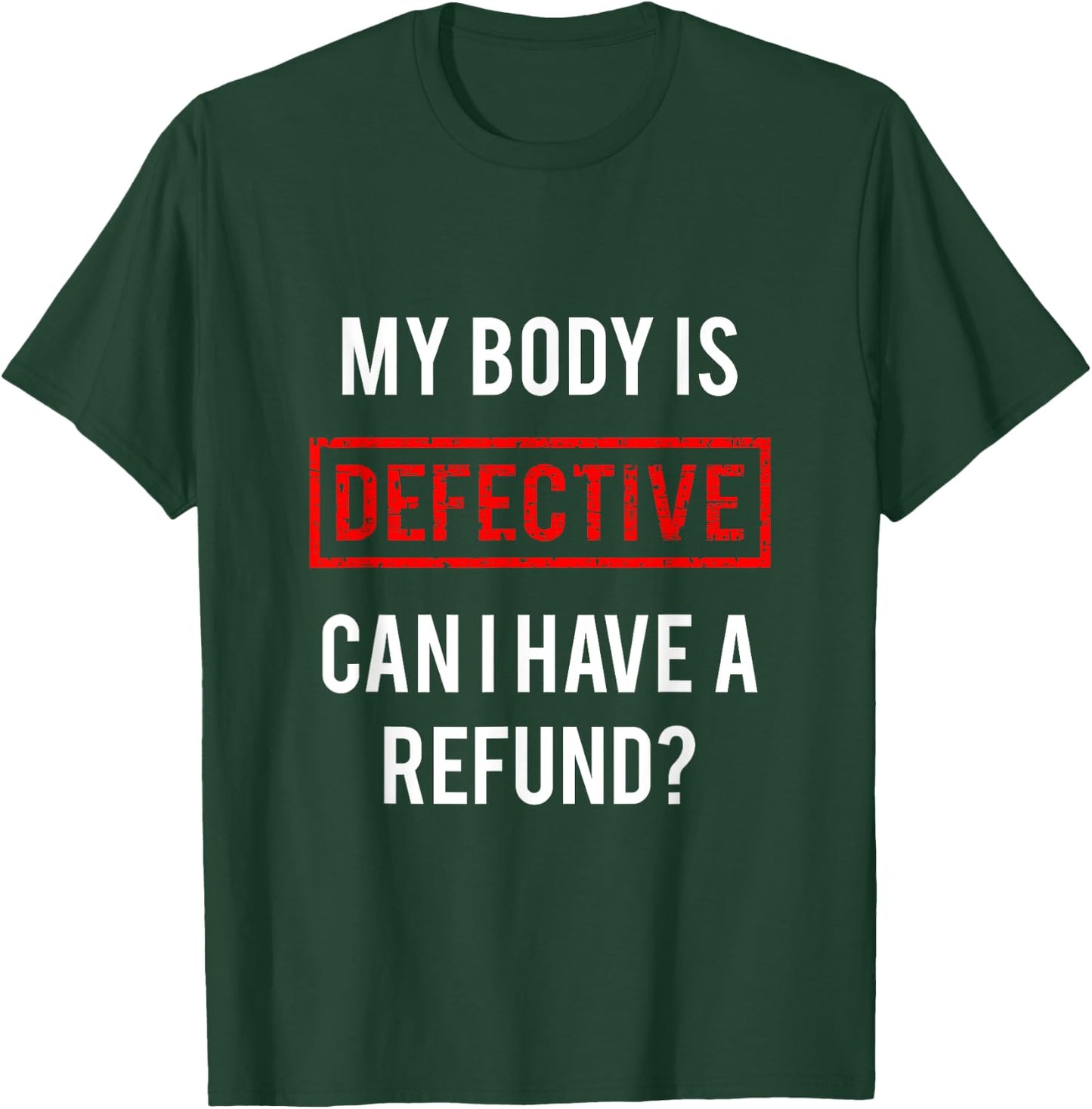 Fibromyalgia Chronic Illness Migraine Shirt T-Shirt - T-Shirt | Forest