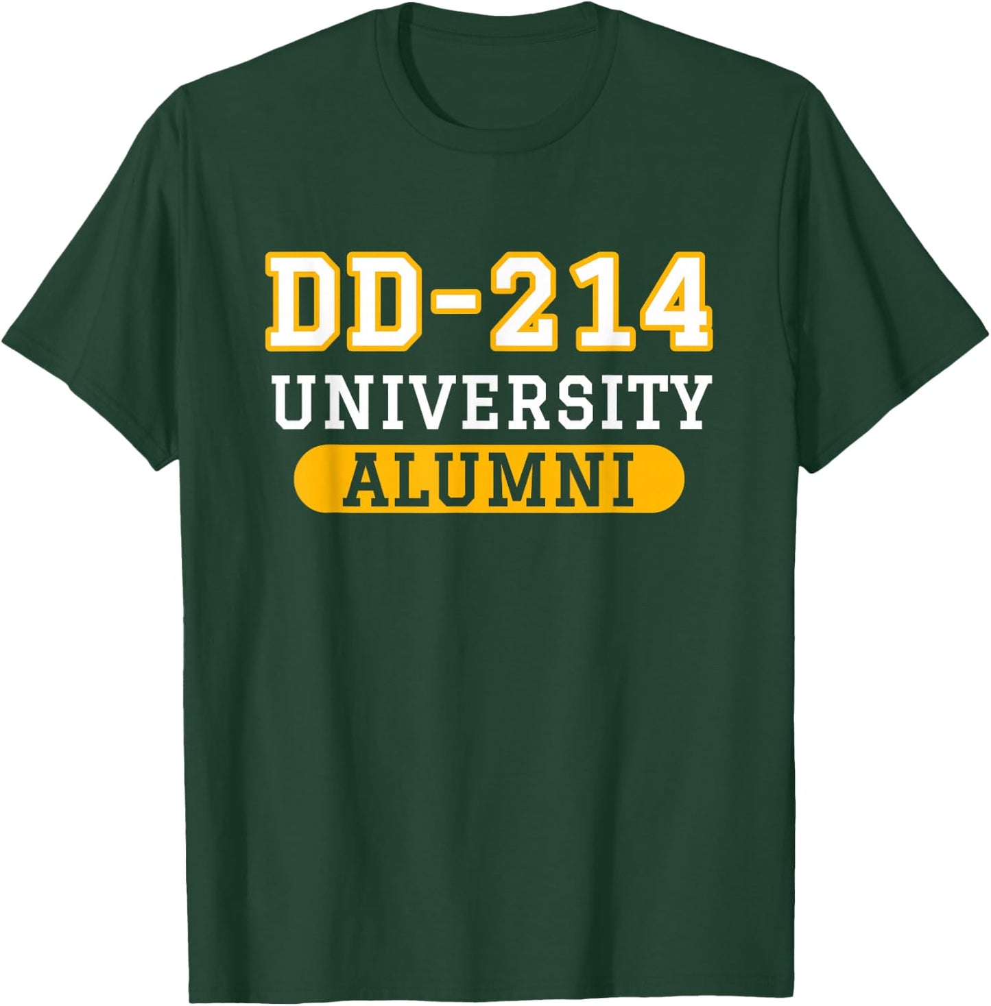 Patriotic DD-214 Alumni T-Shirt - T-Shirt | Forest