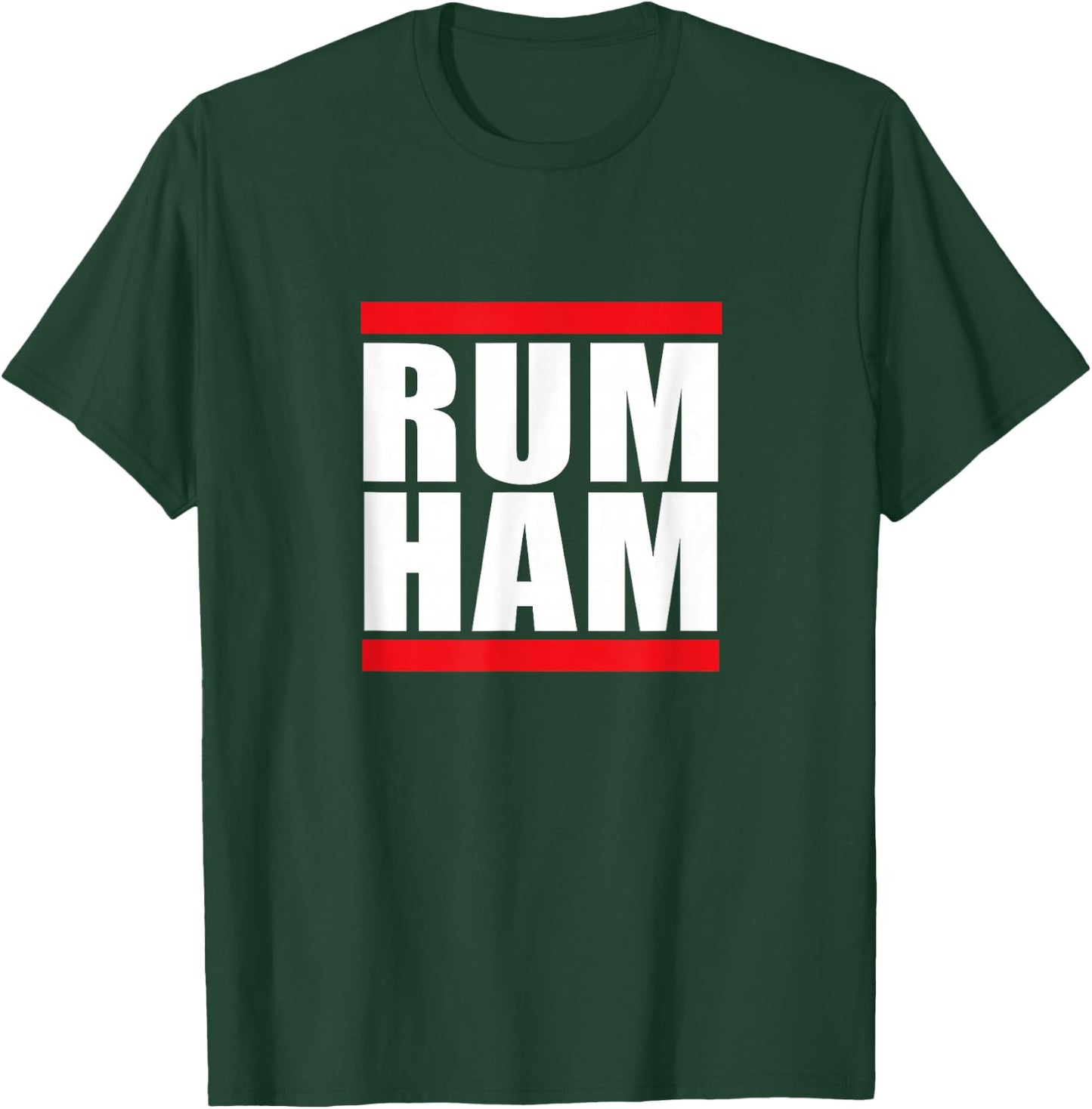 Unique Rum Ham T Shirt, Blue, Small US T-Shirt - T-Shirt | Forest