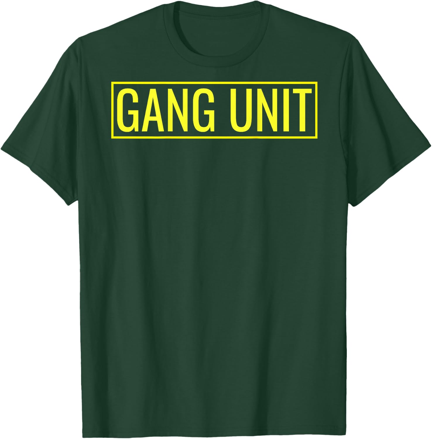 Gang Unit Police T-Shirt - T-Shirt | Forest