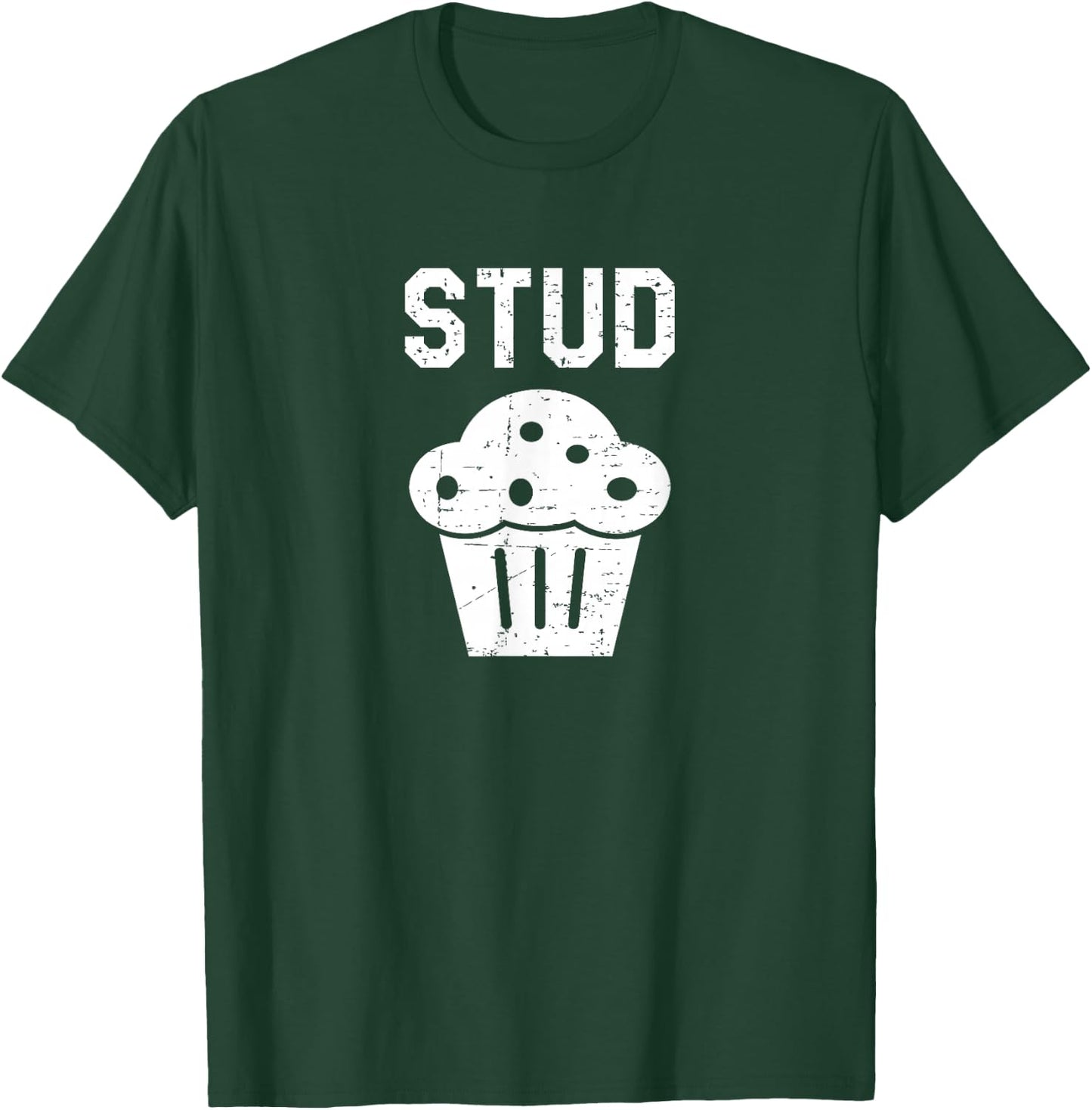 Stud Muffin - Funny Retro Gift T-Shirt - T-Shirt | Forest
