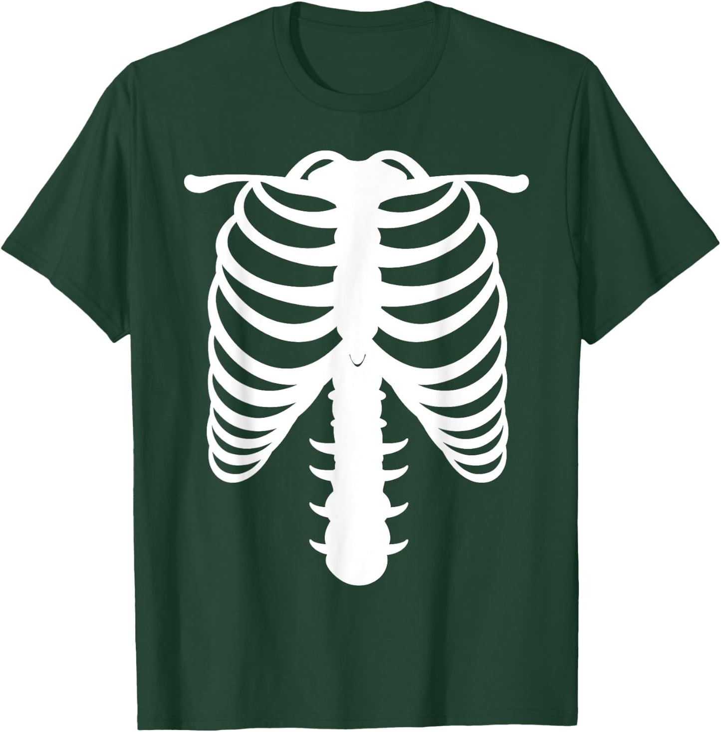 Halloween Skeleton Ribcage Costume T-Shirt - T-Shirt | Forest