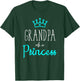 Grandpa Granddaughter Shirts Matching Set King and Princess T-Shirt - T-Shirt | Forest