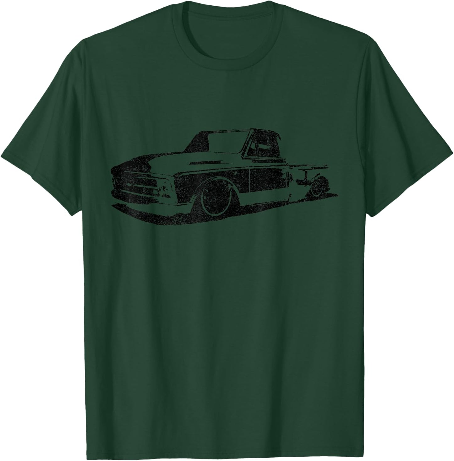 Rat Rod Hot Rod Shirt Shop C-10 Truck Gift T-Shirt - T-Shirt | Forest