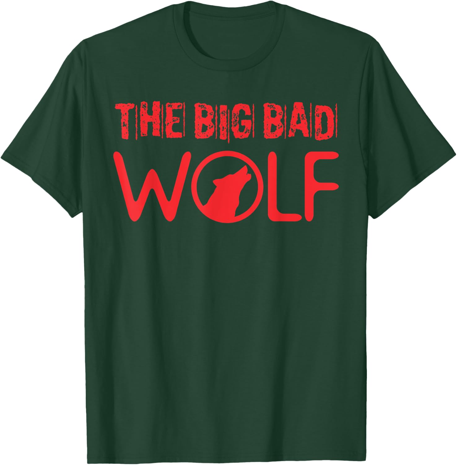 The Big Bad Wolf Shirt - Halloween Literary Fun T-Shirt - T-Shirt | Forest