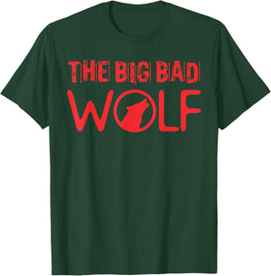 The Big Bad Wolf Shirt - Halloween Literary Fun T-Shirt - T-Shirt | Forest