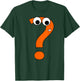 Funny Question Mark | Alphabet Speel T-Shirt - T-Shirt | Forest