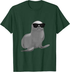 Seal - Cool Animal Shirt T-Shirt - T-Shirt | Forest
