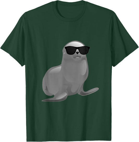 Seal - Cool Animal Shirt T-Shirt - T-Shirt | Forest