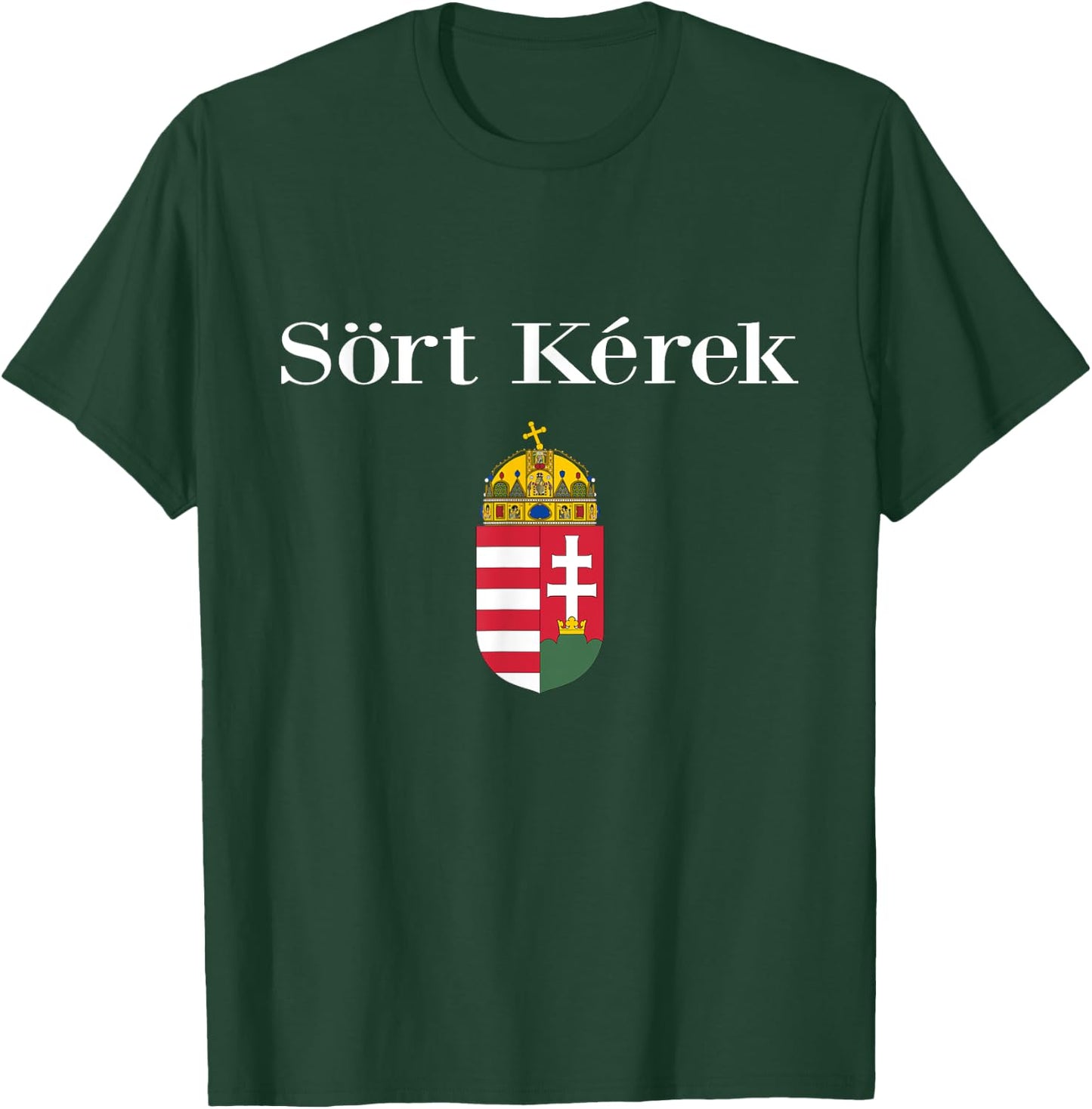 Beer Please In Hungarian Shirt Funny Magyar Souvenir Gifts T-Shirt - T-Shirt | Forest