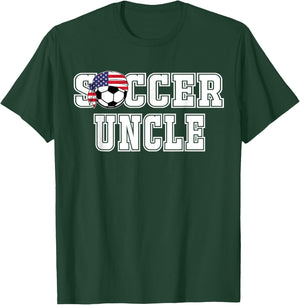 Soccer Uncle Shirt | Shirt for Soccer Uncle T-Shirt - T-Shirt | Forest