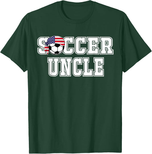 Soccer Uncle Shirt | Shirt for Soccer Uncle T-Shirt - T-Shirt | Forest