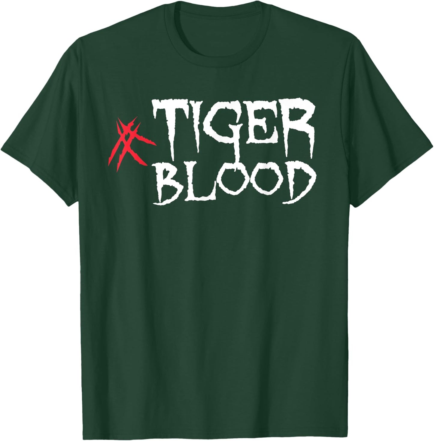 Cool Tiger Blood Scars Tiger Lover Gift T-Shirt - T-Shirt | Forest