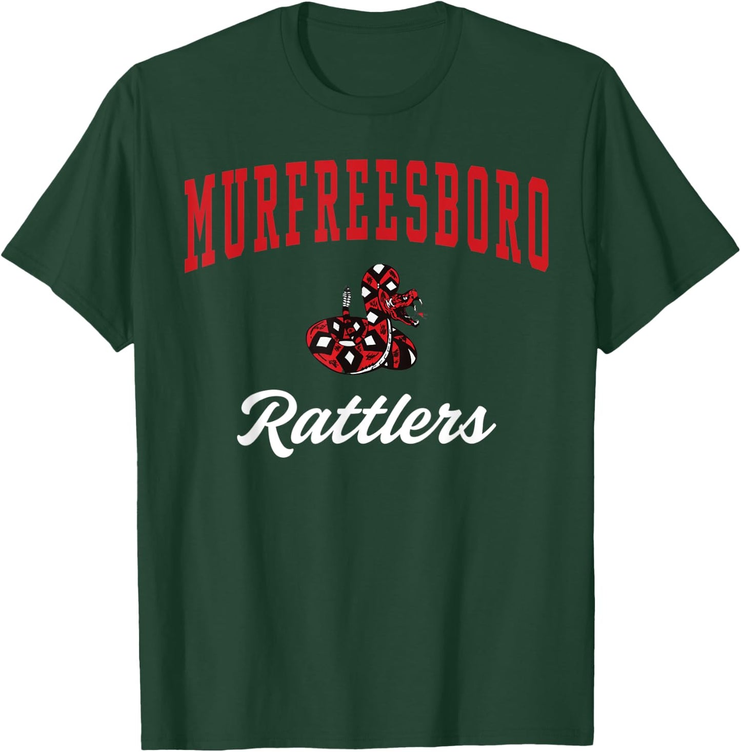 Murfreesboro High School Rattlers C3 T-Shirt - T-Shirt | Forest
